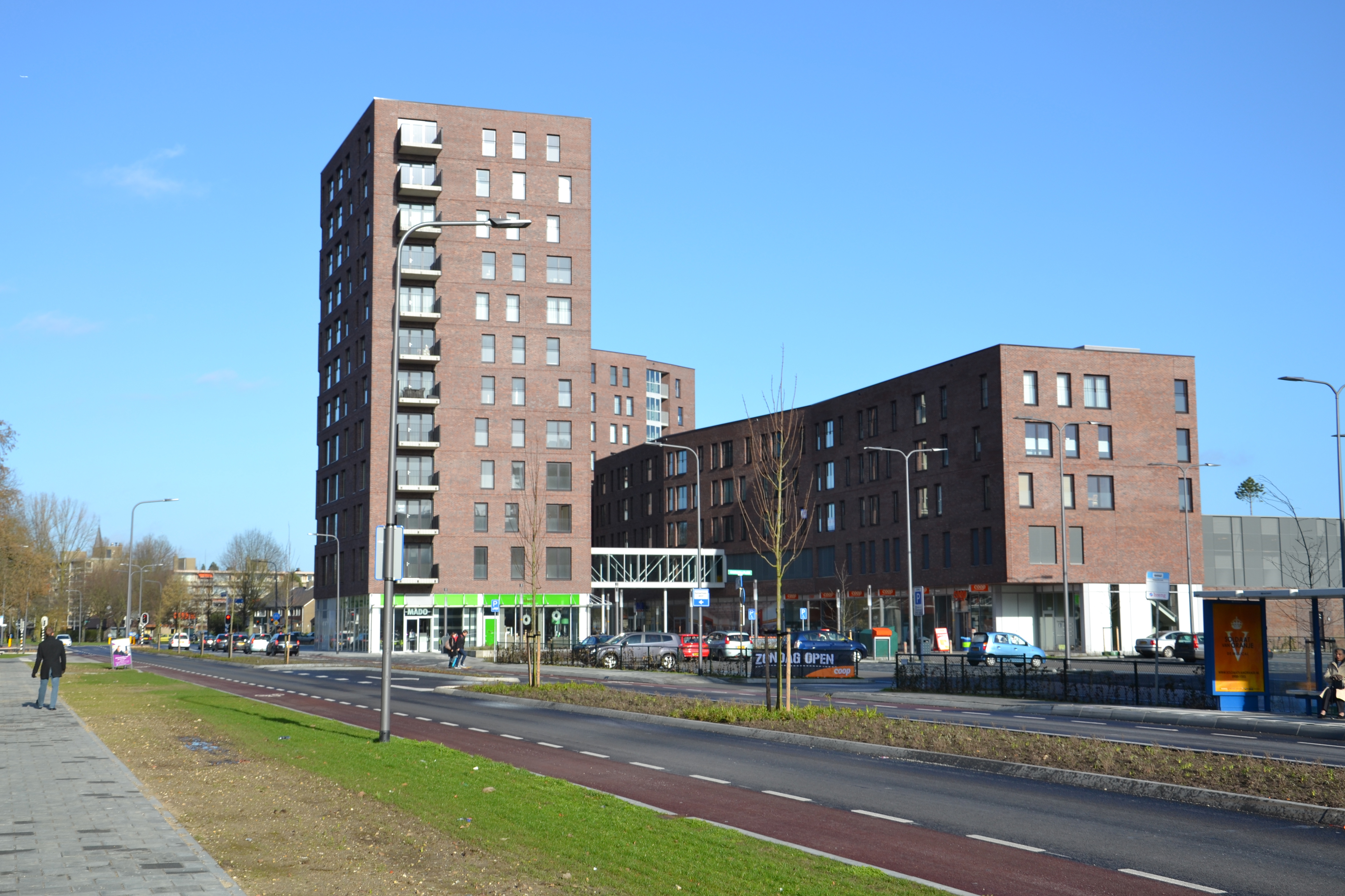 Maatwerk lateien, Multi-D geveldragers, Multi-D geveldragers met schoor